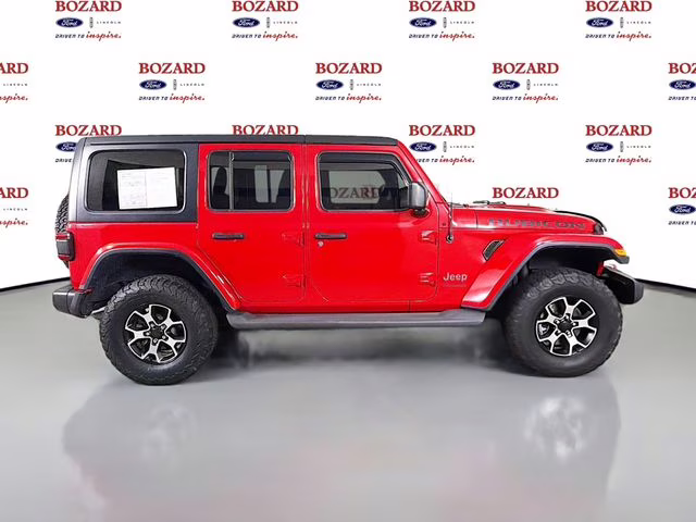 2020 Firecracker Red Clearcoat Jeep Wrangler Unlimited Rubicon 4X4 SUV