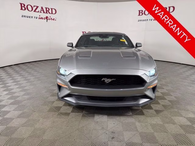 2021 Silver Metallic Ford Mustang EcoBoost RWD Coupe