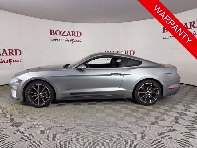 2021 Silver Metallic Ford Mustang EcoBoost RWD Coupe