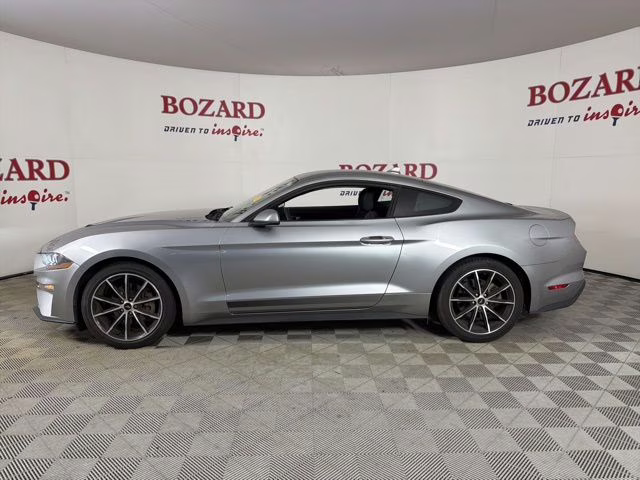 2021 Silver Metallic Ford Mustang EcoBoost RWD Coupe