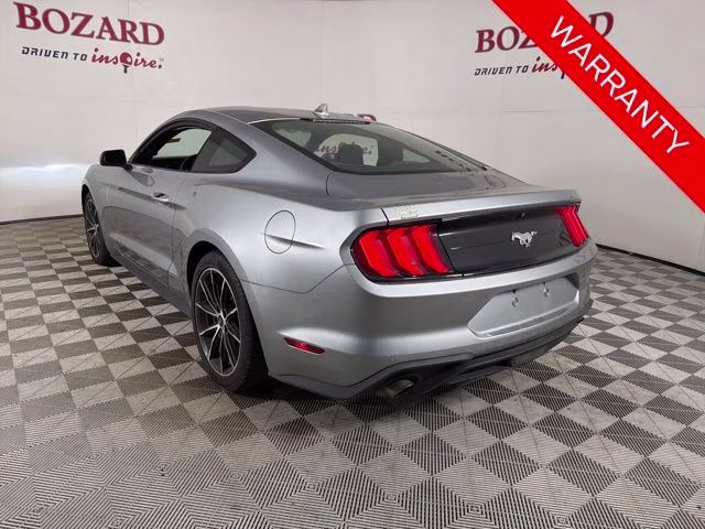 2021 Silver Metallic Ford Mustang EcoBoost RWD Coupe