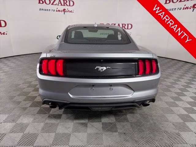 2021 Silver Metallic Ford Mustang EcoBoost RWD Coupe