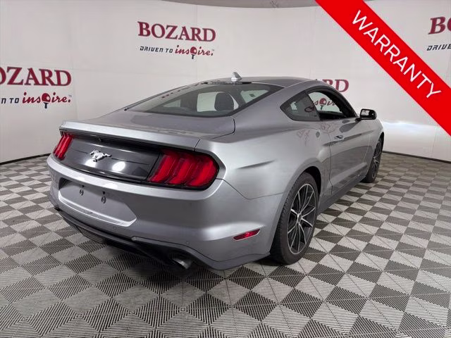 2021 Silver Metallic Ford Mustang EcoBoost RWD Coupe