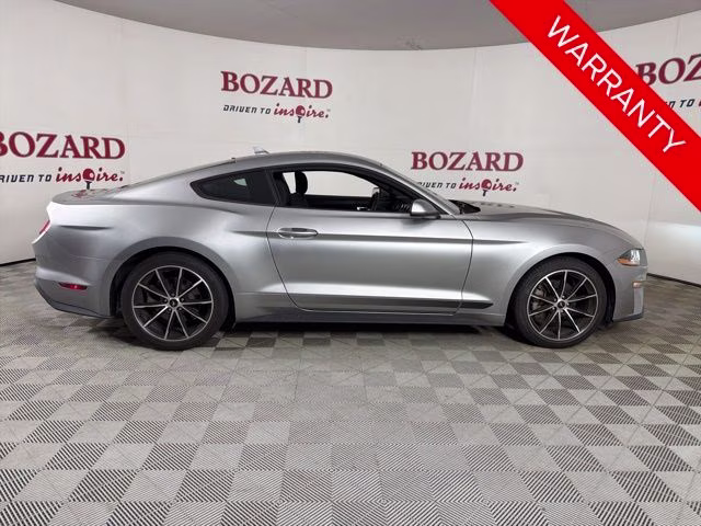 2021 Silver Metallic Ford Mustang EcoBoost RWD Coupe
