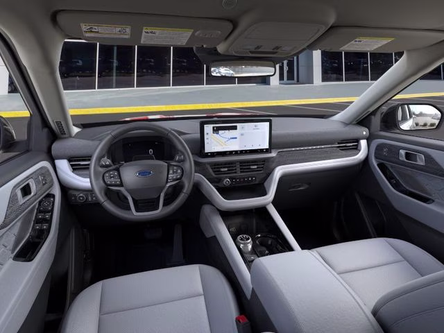 2026 Rapid Red Metallic Tinted Clearcoat Ford Explorer Platinum 4X4 SUV