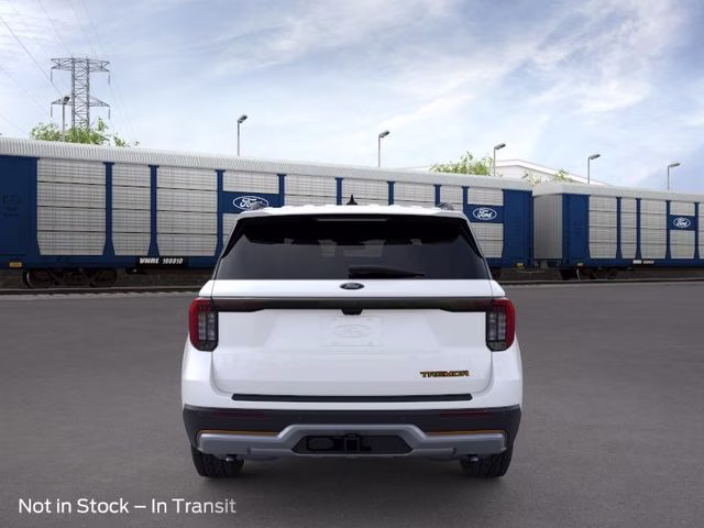 2026 Star White Metallic Tri-Coat Ford Explorer Tremor 4X4 SUV