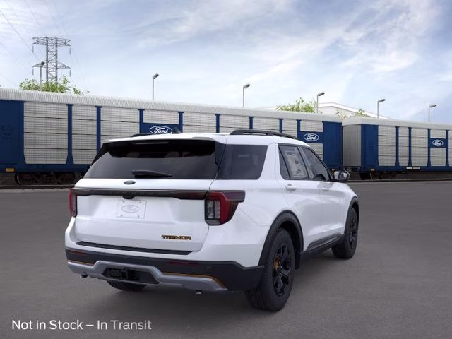 2026 Star White Metallic Tri-Coat Ford Explorer Tremor 4X4 SUV