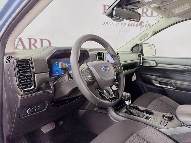 2025 Azure Gray Metallic Tri-Coat Ford Ranger XLT 4X4 Truck