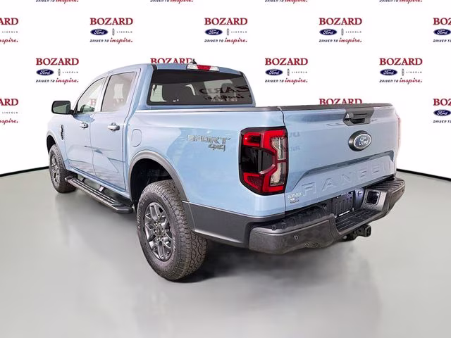 2025 Azure Gray Metallic Tri-Coat Ford Ranger XLT 4X4 Truck
