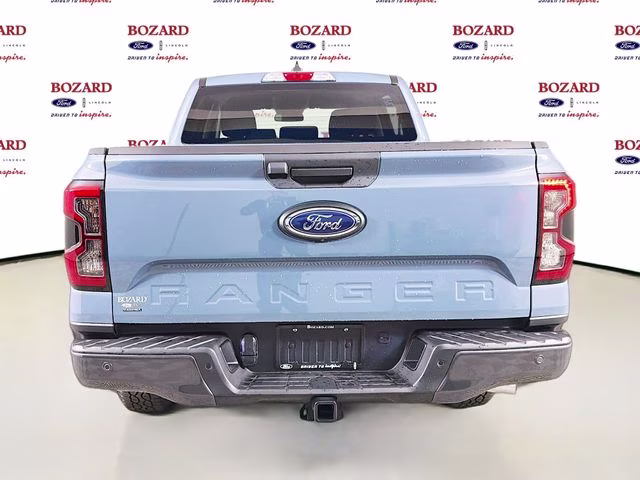 2025 Azure Gray Metallic Tri-Coat Ford Ranger XLT 4X4 Truck