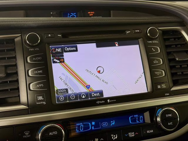 2015 Silver Sky Metallic Toyota Highlander Limited Platinum V6 AWD SUV