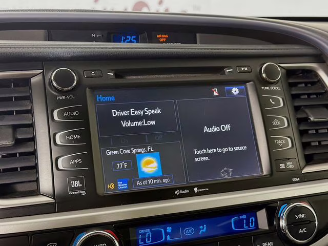 2015 Silver Sky Metallic Toyota Highlander Limited Platinum V6 AWD SUV