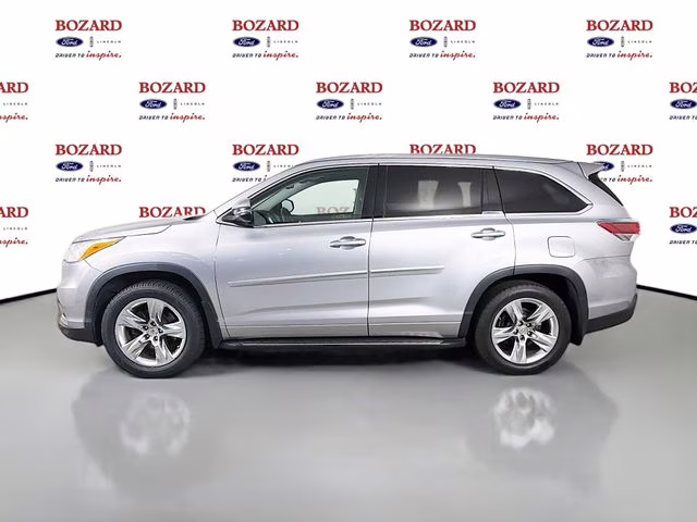 2015 Silver Sky Metallic Toyota Highlander Limited Platinum V6 AWD SUV