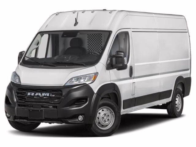 2025 Bright White Clearcoat Ram ProMaster 2500 High Roof FWD Van