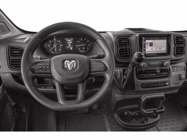 2025 Bright White Clearcoat Ram ProMaster 2500 High Roof FWD Van