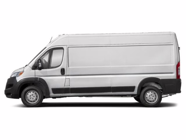 2025 Bright White Clearcoat Ram ProMaster 2500 High Roof FWD Van