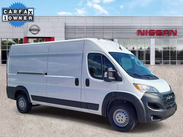 2025 Bright White Clearcoat Ram ProMaster 2500 High Roof FWD Van
