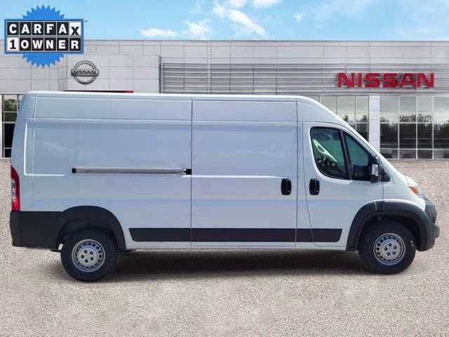 2025 Bright White Clearcoat Ram ProMaster 2500 High Roof FWD Van