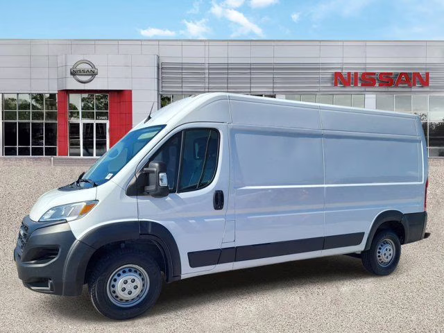2025 Bright White Clearcoat Ram ProMaster 2500 High Roof FWD Van