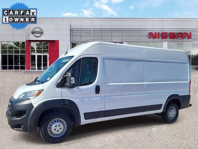 2025 Bright White Clearcoat Ram ProMaster 2500 High Roof FWD Van