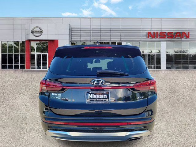 2022 Twilight Black Hyundai Santa Fe Calligraphy FWD SUV