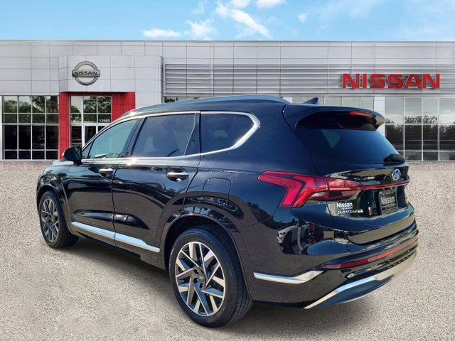 2022 Twilight Black Hyundai Santa Fe Calligraphy FWD SUV