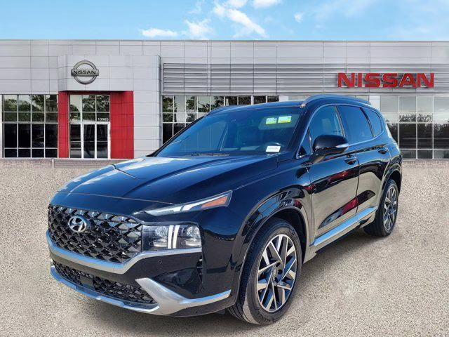 2022 Twilight Black Hyundai Santa Fe Calligraphy FWD SUV
