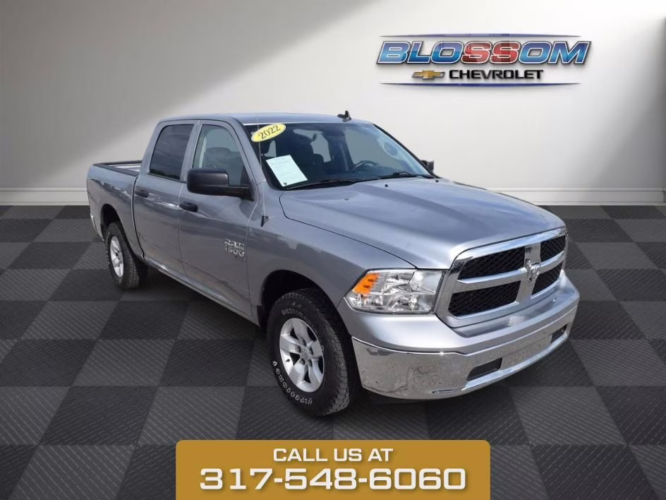 2022 Billet Silver Metallic Ram 1500 Classic Tradesman 4X4 Truck