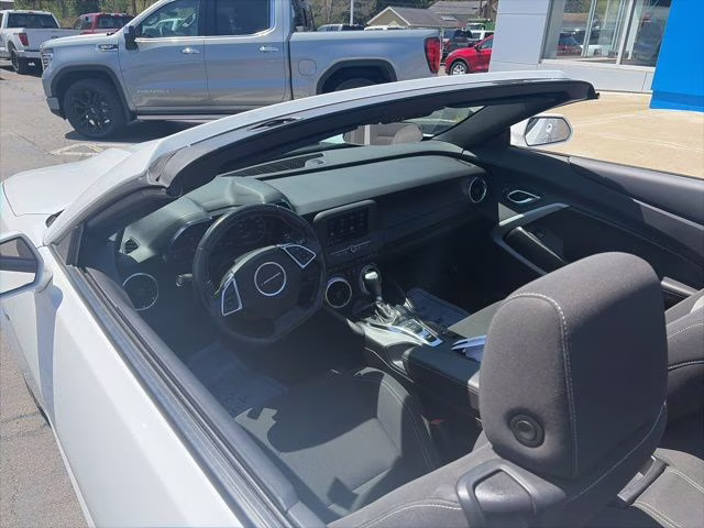 2023 Summit White Chevrolet Camaro 1LT RWD Convertible