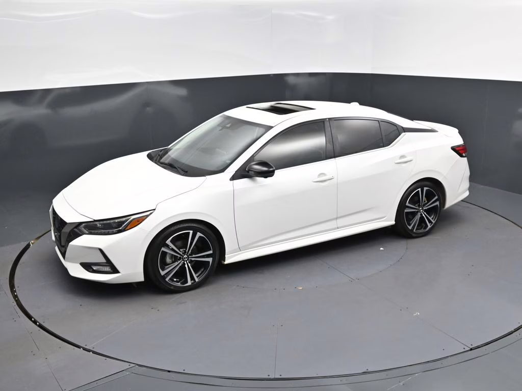 2023 Aspen White Nissan Sentra SR FWD Sedan