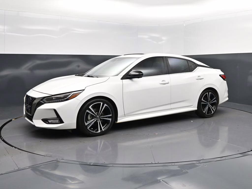 2023 Aspen White Nissan Sentra SR FWD Sedan