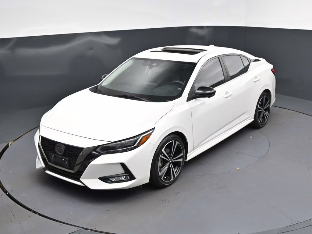 2023 Aspen White Nissan Sentra SR FWD Sedan