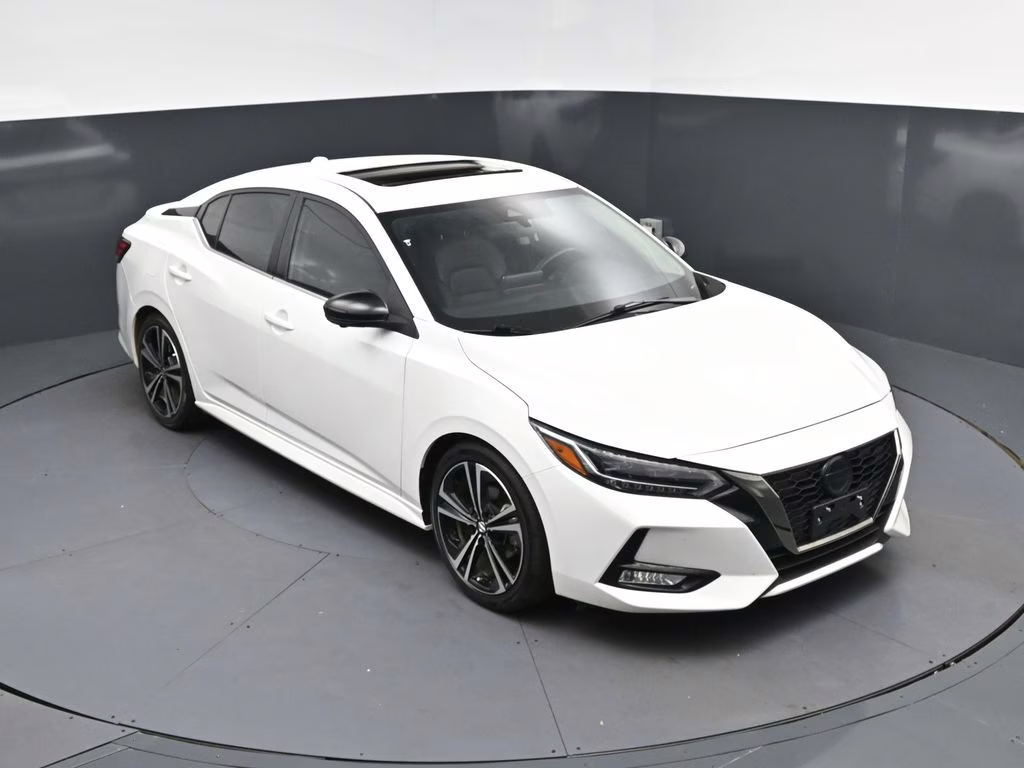 2023 Aspen White Nissan Sentra SR FWD Sedan