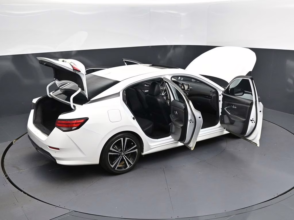 2023 Aspen White Nissan Sentra SR FWD Sedan