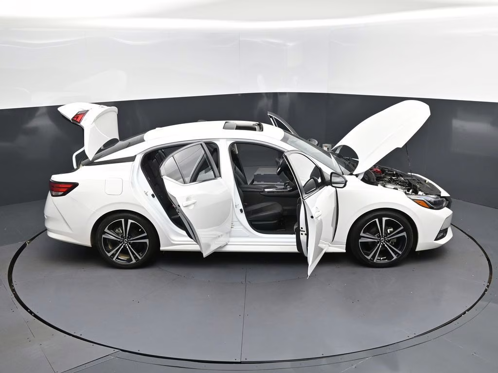 2023 Aspen White Nissan Sentra SR FWD Sedan