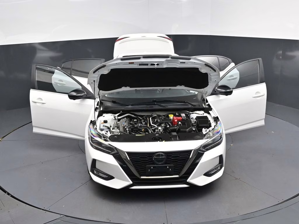 2023 Aspen White Nissan Sentra SR FWD Sedan