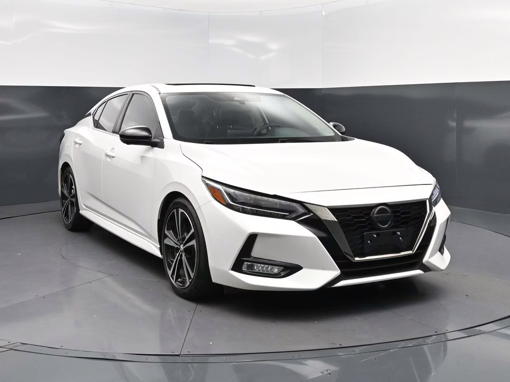 2023 Aspen White Nissan Sentra SR FWD Sedan