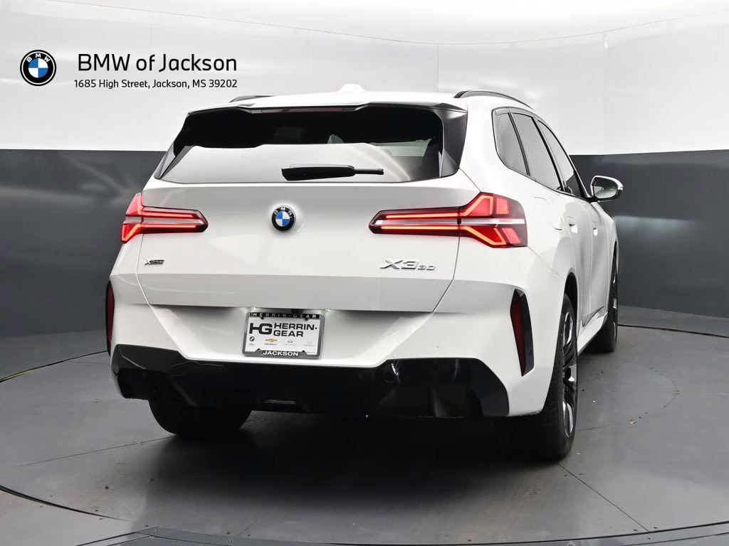 2026 Alpine White BMW X3 30 xDrive AWD SUV
