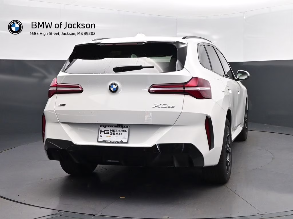 2026 Alpine White BMW X3 30 xDrive AWD SUV