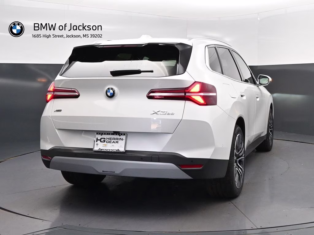 2026 Mineral White Metallic BMW X3 30 xDrive AWD SUV