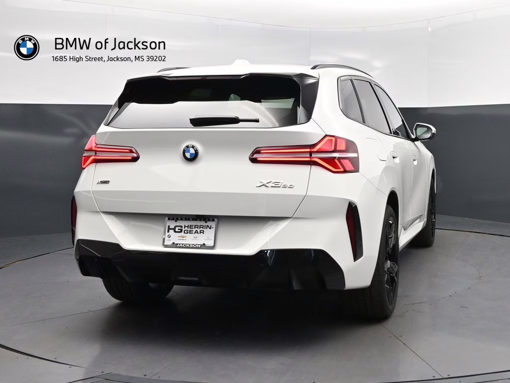 2026 Alpine White BMW X3 30 xDrive AWD SUV