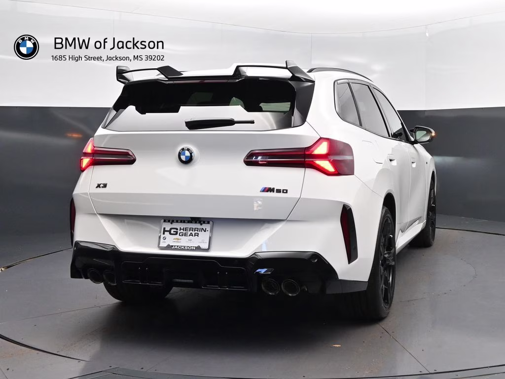 2026 Alpine White BMW X3 M50 xDrive AWD SUV