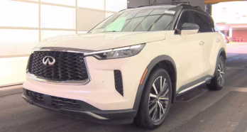 2023 Majestic White/Black Obsidian INFINITI QX60 Autograph AWD SUV
