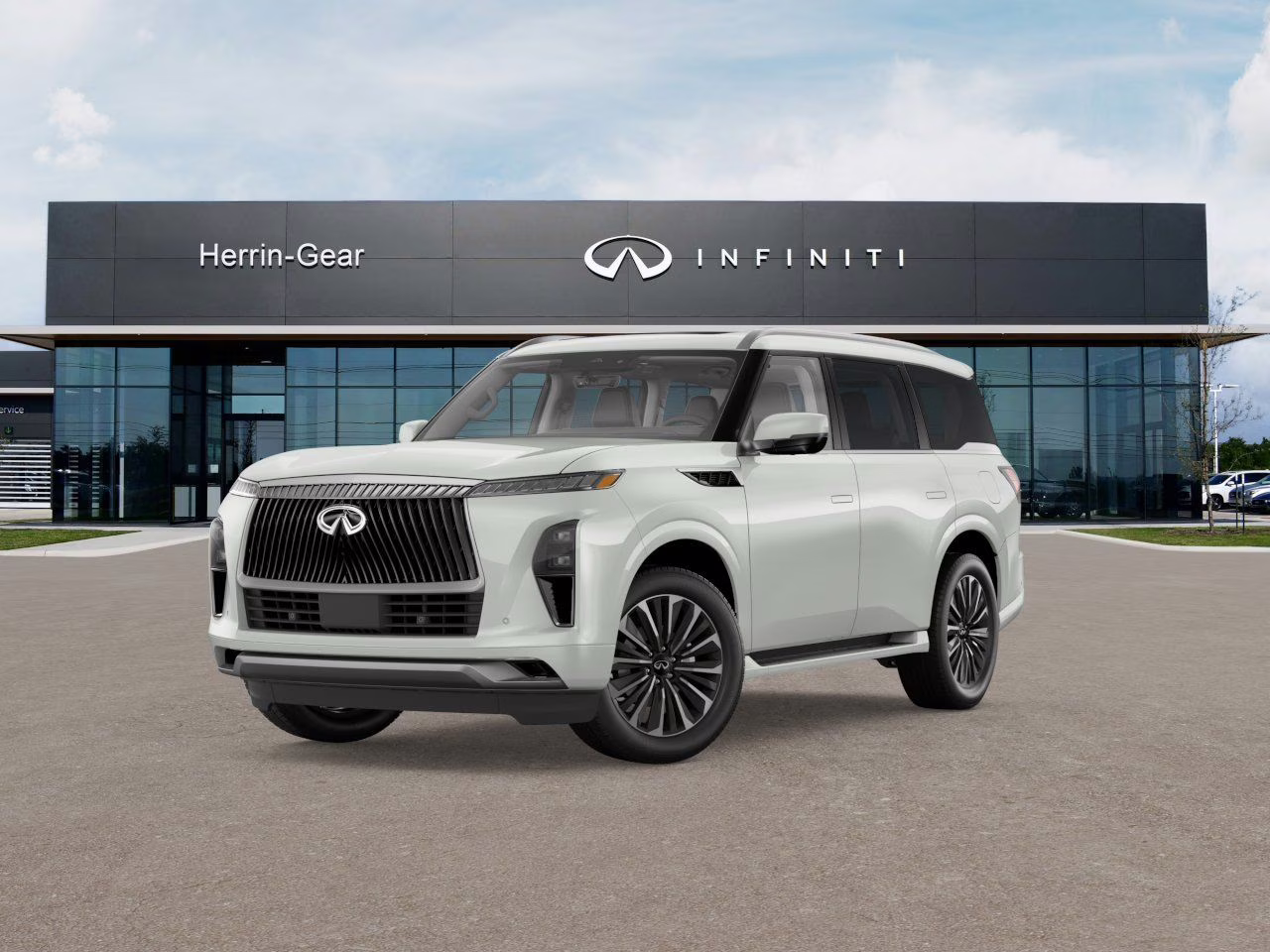 2026 Radiant White INFINITI QX80 LUXE RWD SUV