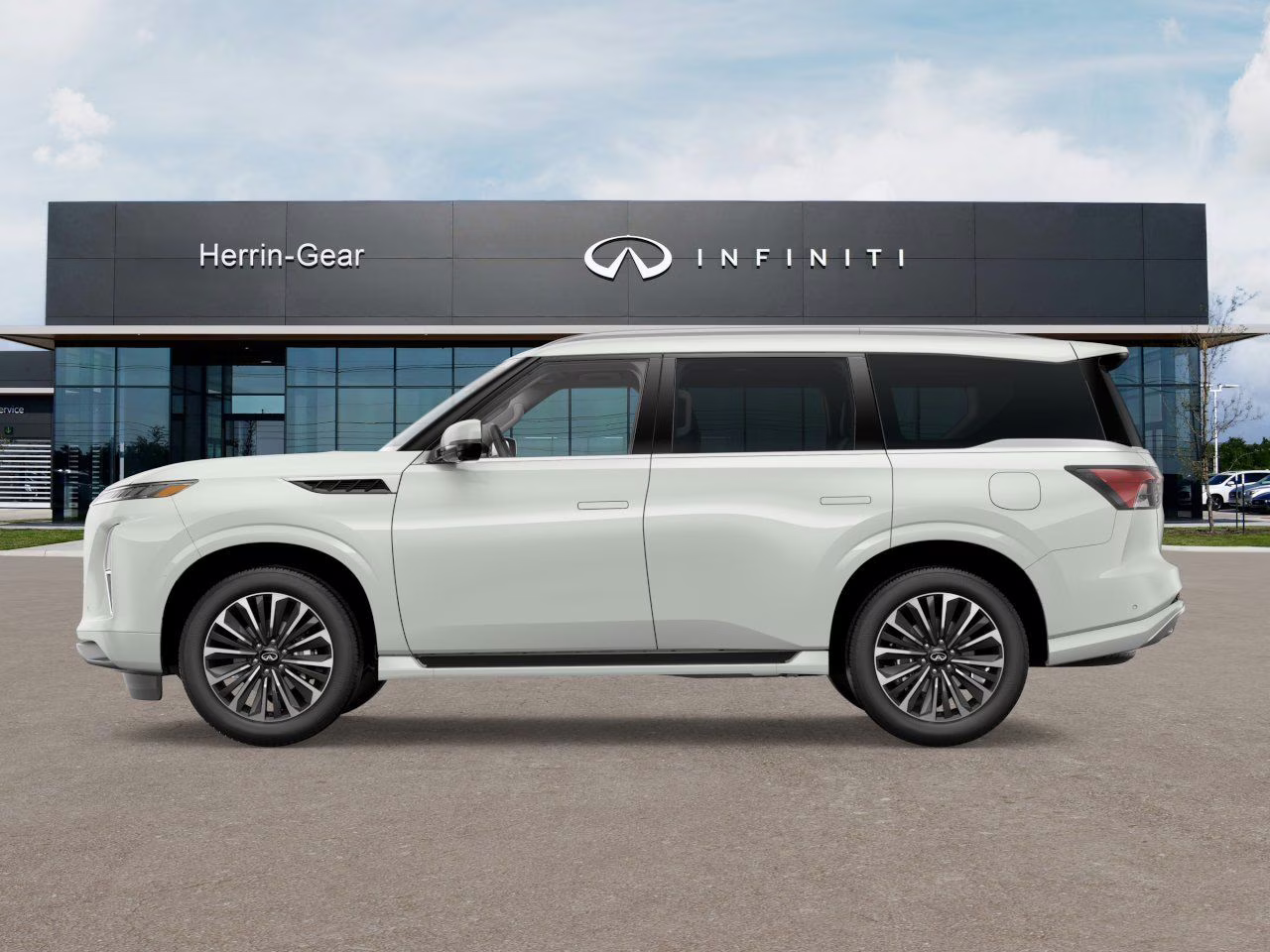 2026 Radiant White INFINITI QX80 LUXE RWD SUV