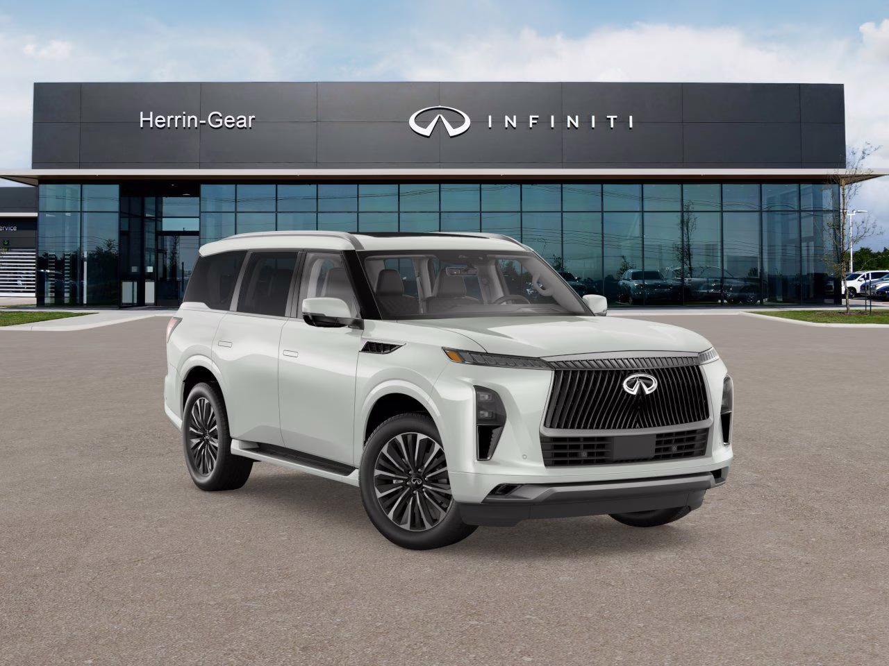 2026 Radiant White INFINITI QX80 LUXE RWD SUV