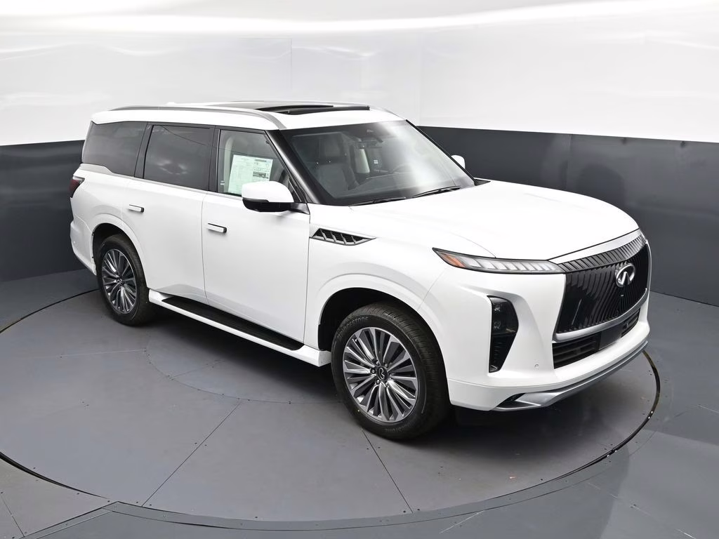 2026 Radiant White INFINITI QX80 LUXE RWD SUV