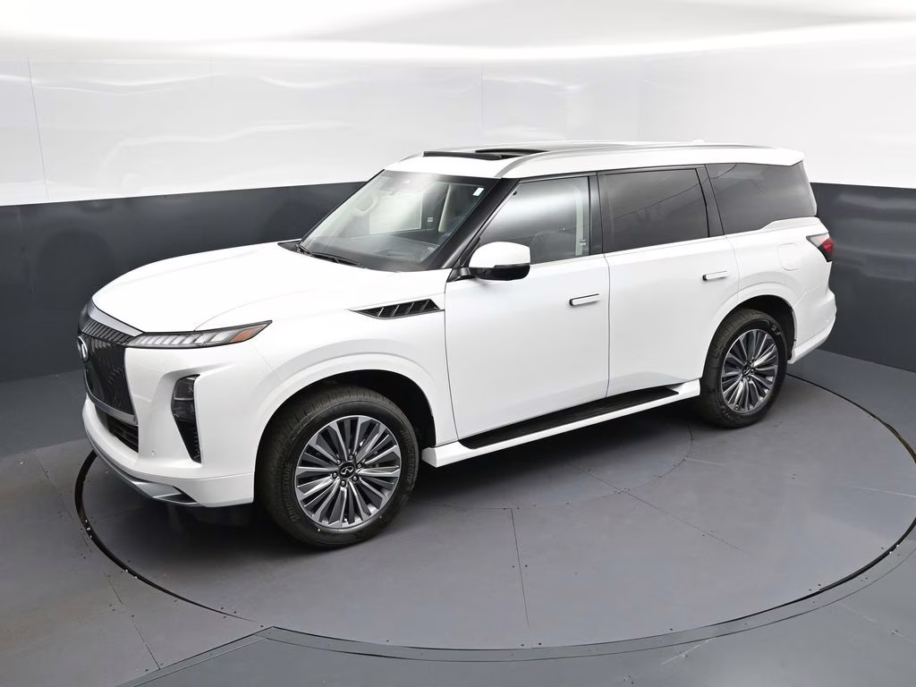 2026 Radiant White INFINITI QX80 LUXE RWD SUV