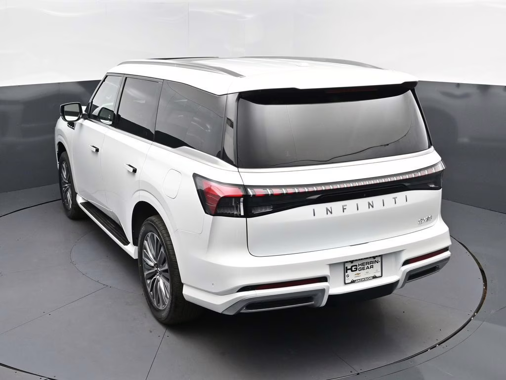 2026 Radiant White INFINITI QX80 LUXE RWD SUV
