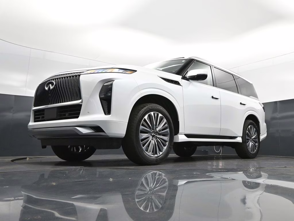 2026 Radiant White INFINITI QX80 LUXE RWD SUV